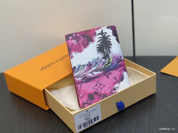 WIS COVER-10*14*2.5CM Vuitton PASSPORT Louis 0913